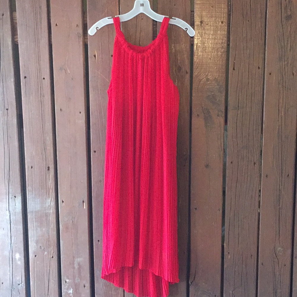 Red dress